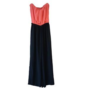 Iris Strapless Jumpsuit Size Large
